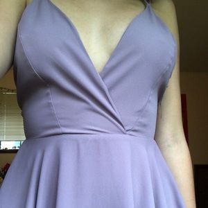 Lavender Skater Dress - S